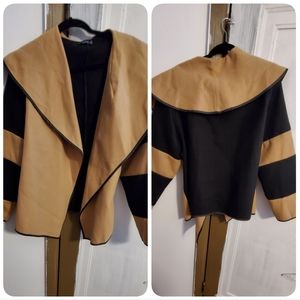 Colorblocked Coat